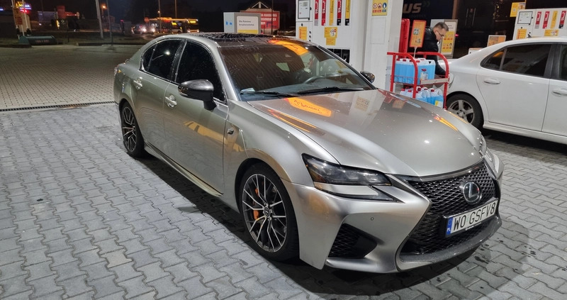 Lexus GS cena 199000 przebieg: 85000, rok produkcji 2015 z Pajęczno małe 529